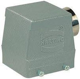 Harting Han B Hood, double locking, side entry, size 32B